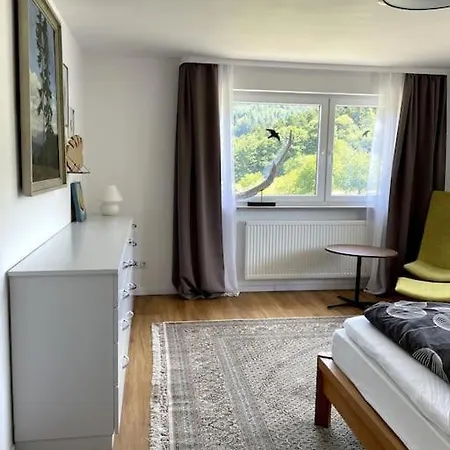 Panorama Im Schwarzwald In Einzigartiger Lage, Terrasse, 2 Schlafzimmer, Direkt Am Waldrand, Nahe Baden-baden *
